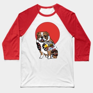 Yakuza English Bulldog Baseball T-Shirt